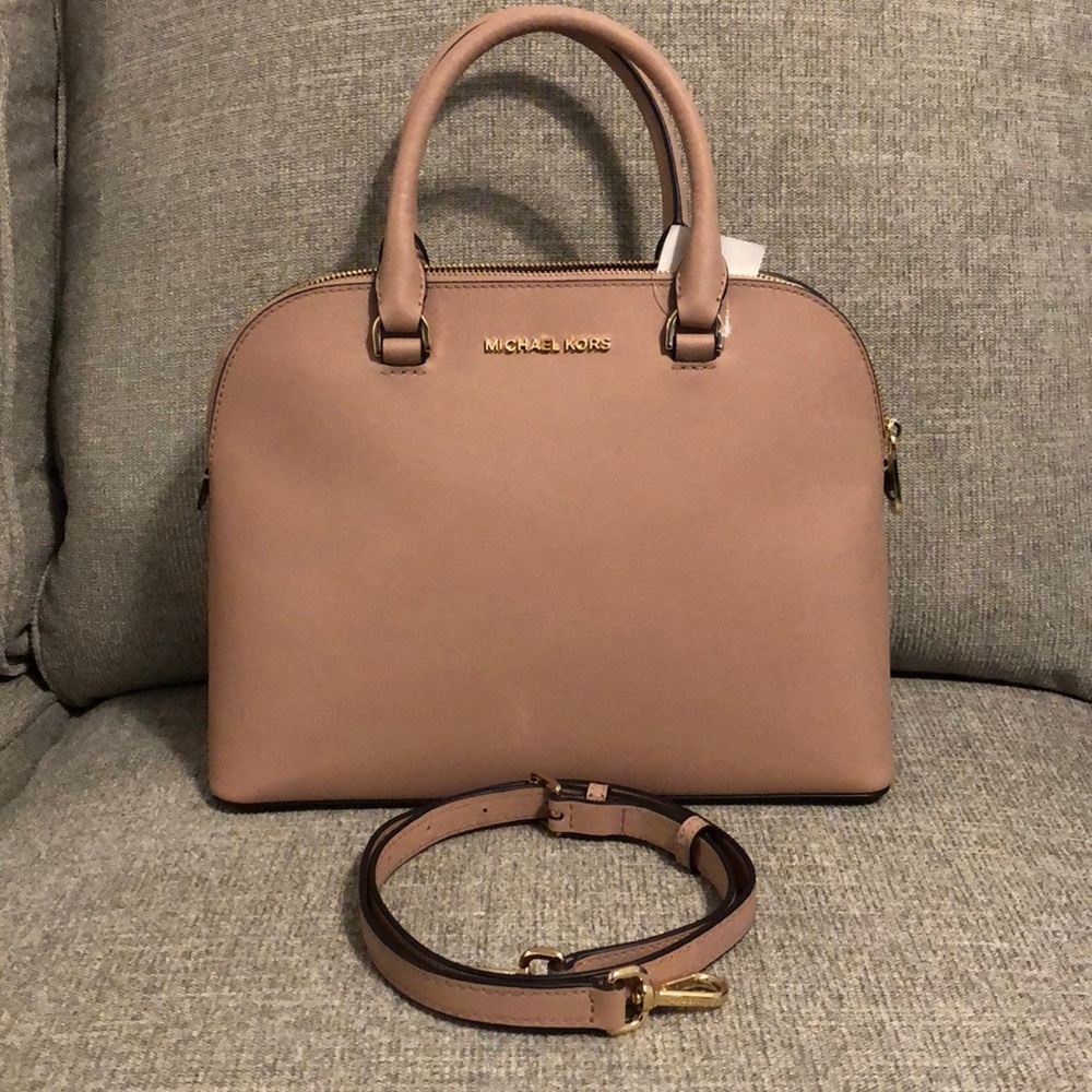 NWT - Michael Kors leather handbag